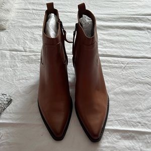 Brown Leather Boots